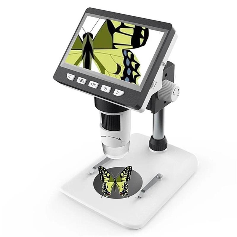 4.3 Inches HD 1080P Portable Desktop LCD Digital Microscope