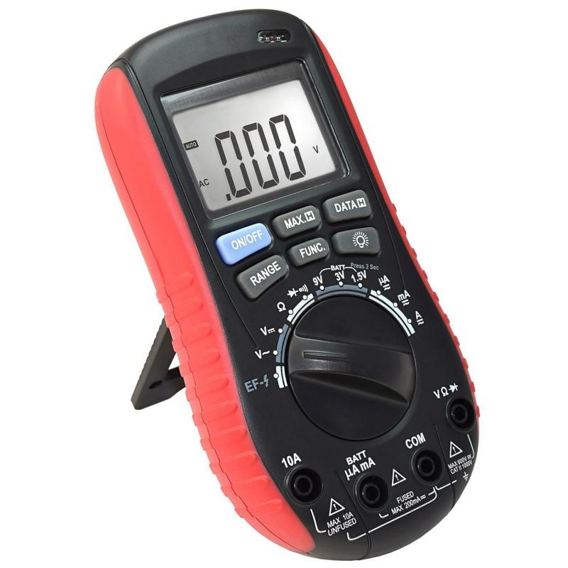 Digital Multimeter with Battery Tester – Accurate Fast Auto Ranging DMM