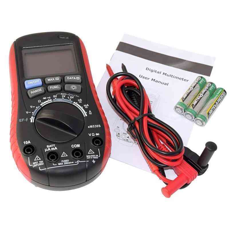 Digital Multimeter with Battery Tester – Accurate Fast Auto Ranging DMM