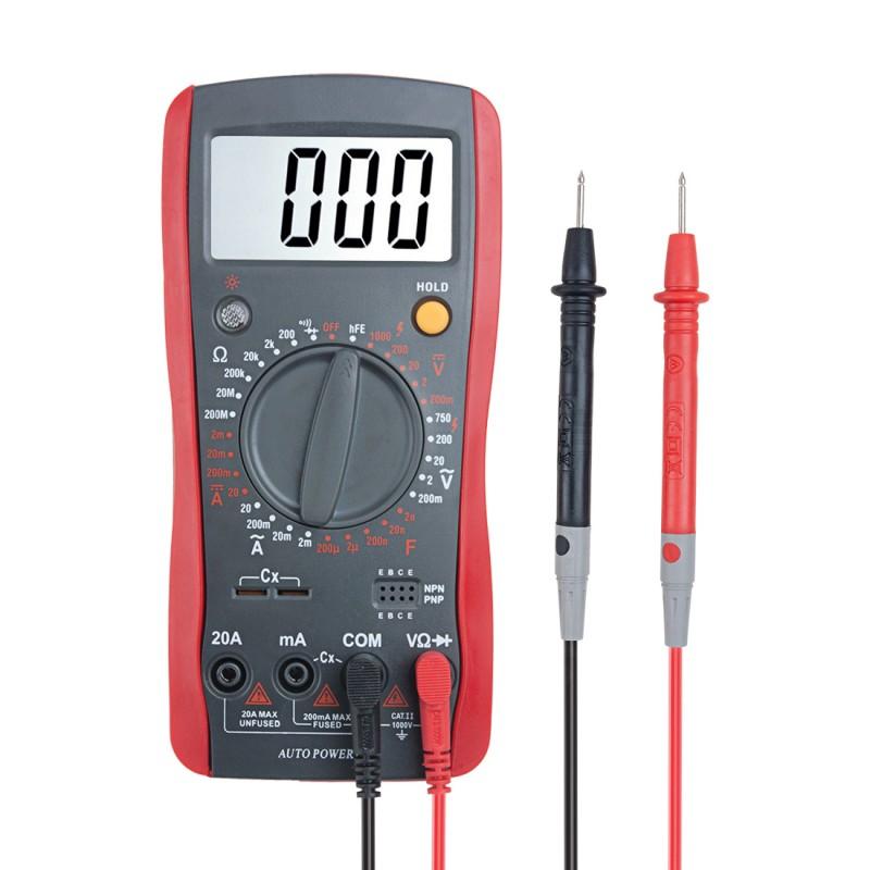 Digital Multimeter Voltmeter Ammeter Capacitance Tester 30 Range