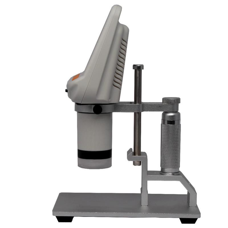 4.3 Inch 600X FHD 1080P Digital USB Microscope Built-in Display Slides Movable Block Fabrics Observation