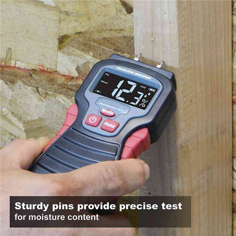 Pin & Pinless Moisture Meter Detects Hidden Leaks and Moisture