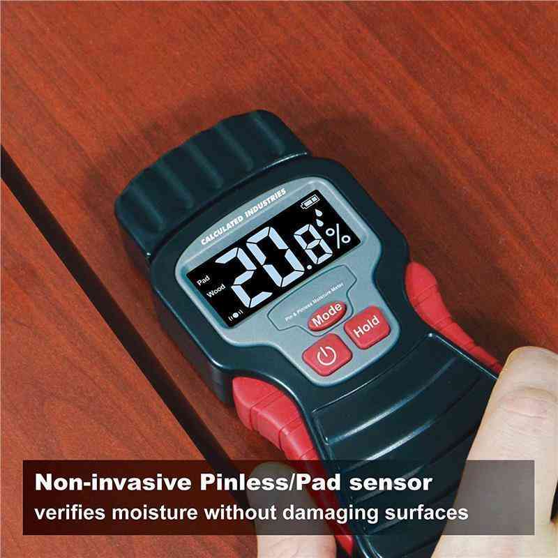 Pin & Pinless Moisture Meter Detects Hidden Leaks and Moisture