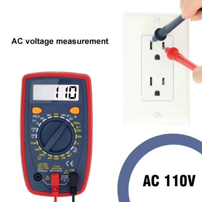 Digital Multimeter with Ohm Volt Amp and Diode Test