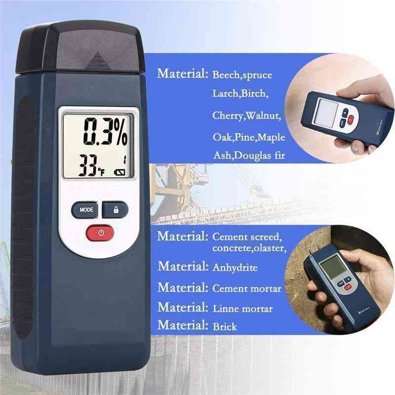 Wood Moisture Meter, Water Leak Detector and