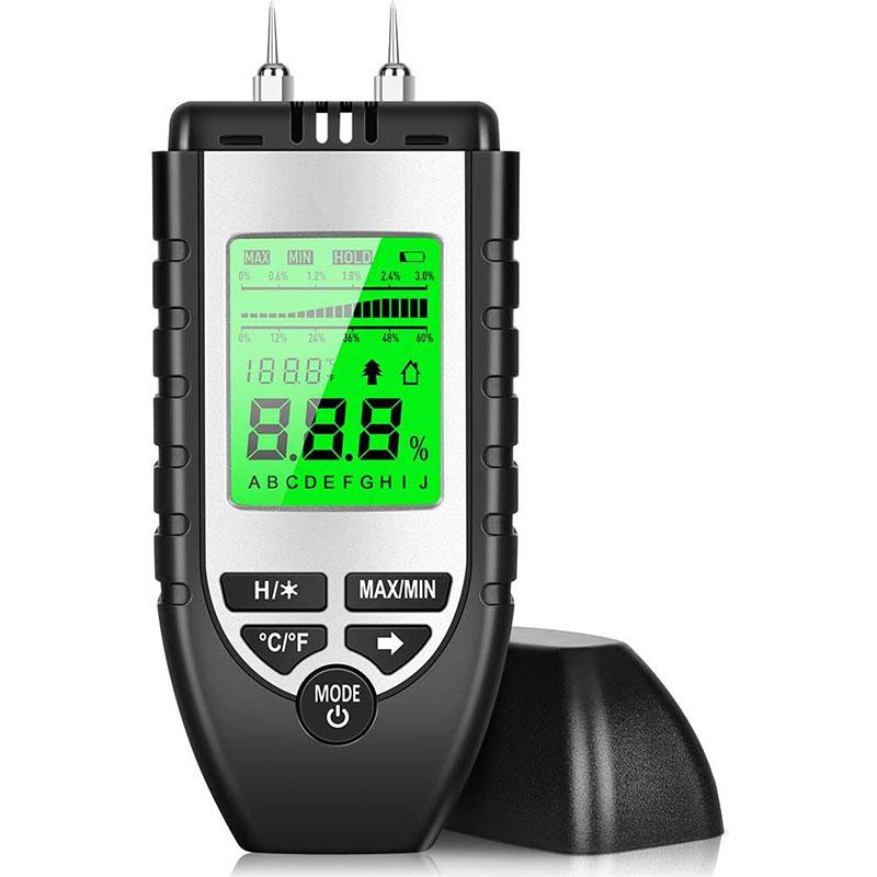 Wood Moisture Meter - Digital Moisture Detector Moisture Tester