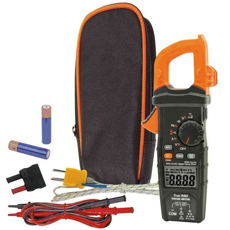 Digital Clamp Meter with AC/DC Auto-Ranging