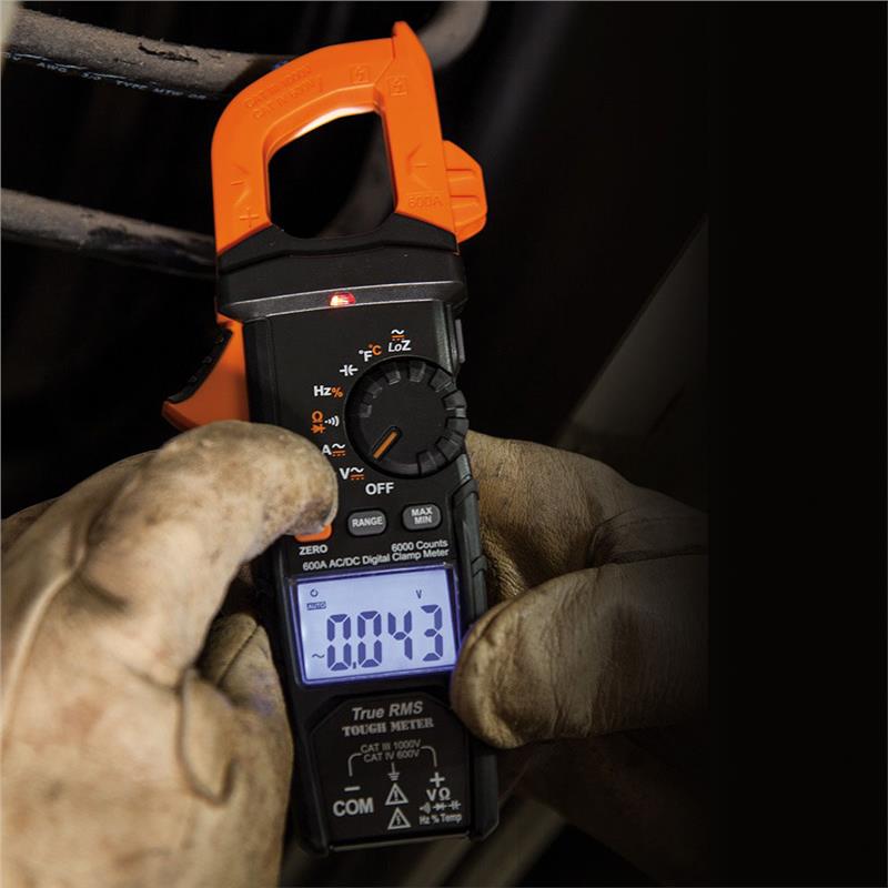 Digital Clamp Meter with AC/DC Auto-Ranging