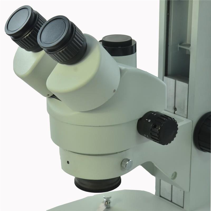 7X-45X Trinocular Zoom Stereo Microscope Head Industrial Microscope WF10X 20mm Eyepiece Lens